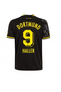 Fotbalové Dres Borussia Dortmund Sebastien Haller #9 Venkovní Oblečení 2022-23 Krátký Rukáv